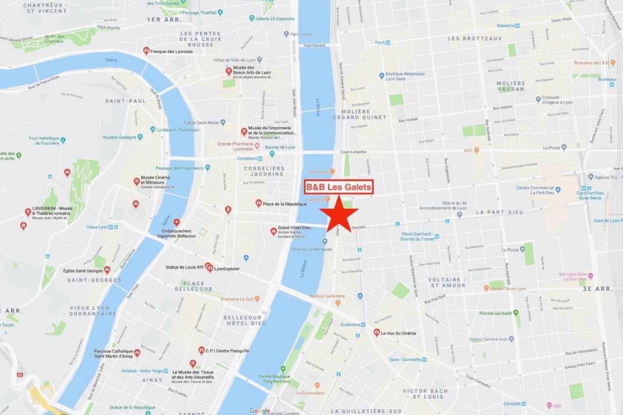 B&B Les Galets Lyon Zewnętrze zdjęcie